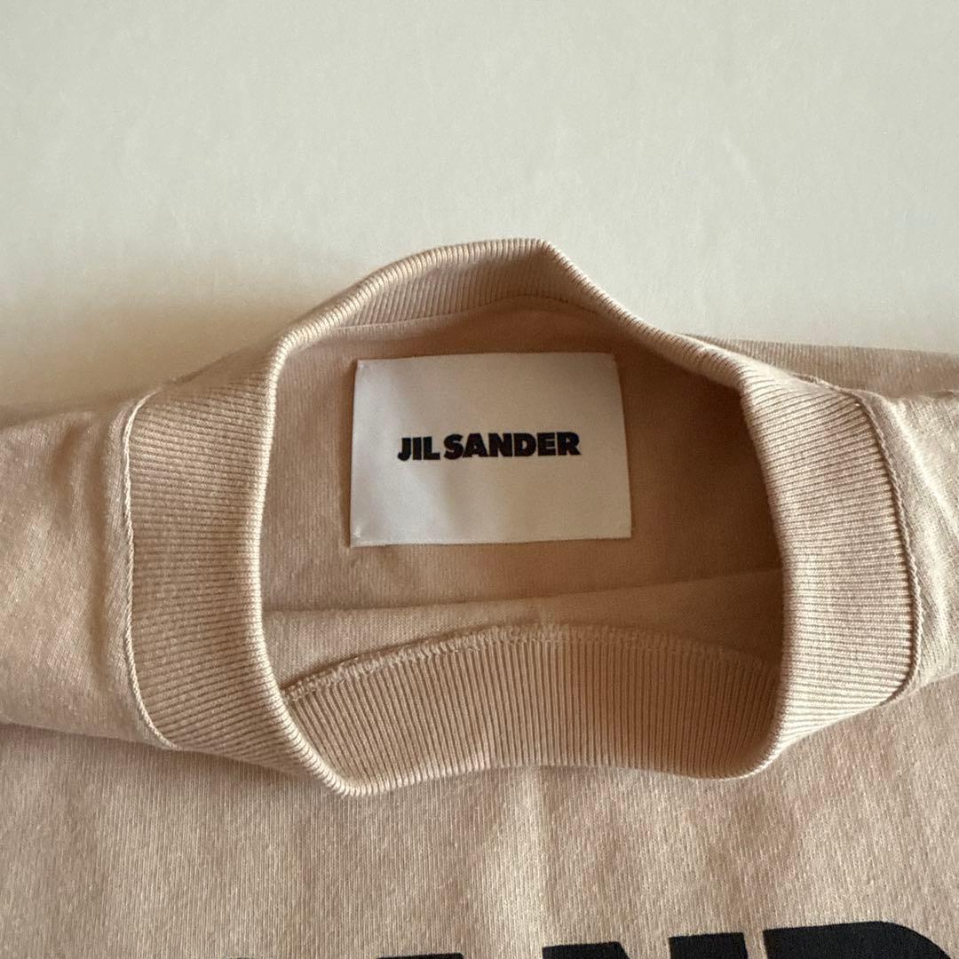 JILSANDER ジルサンダー今期Tシャツ　ベージュ　S