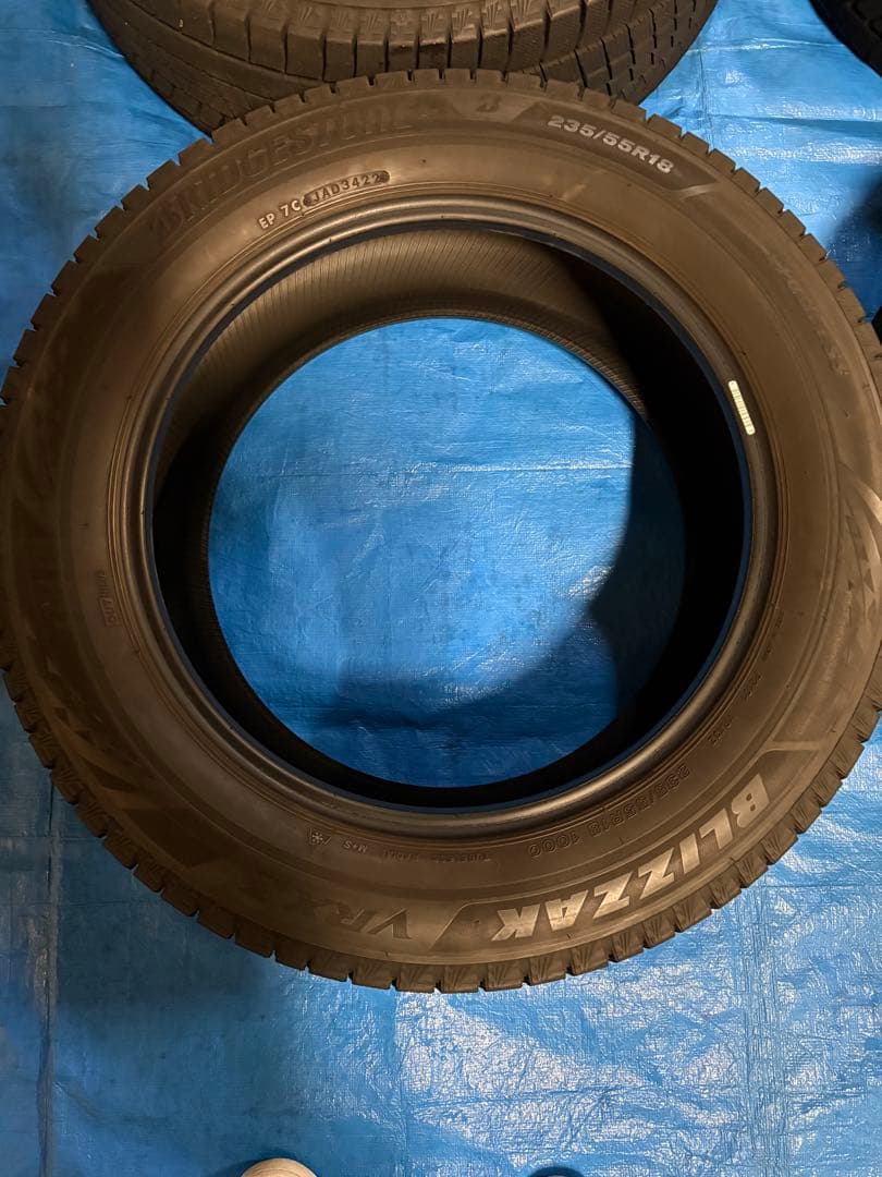 BS VRX3 235/55R18 ４本