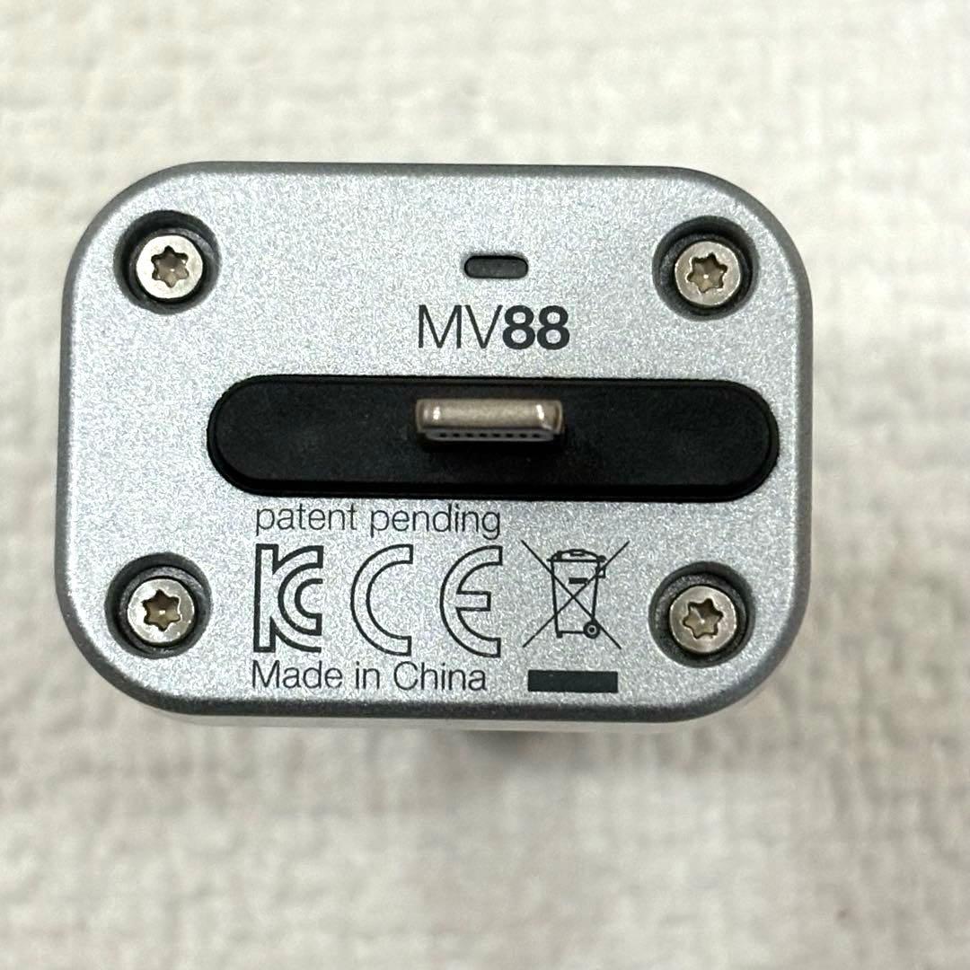 SHURE MV88 コンデンサーマイク　動作確認済み Lightning端子