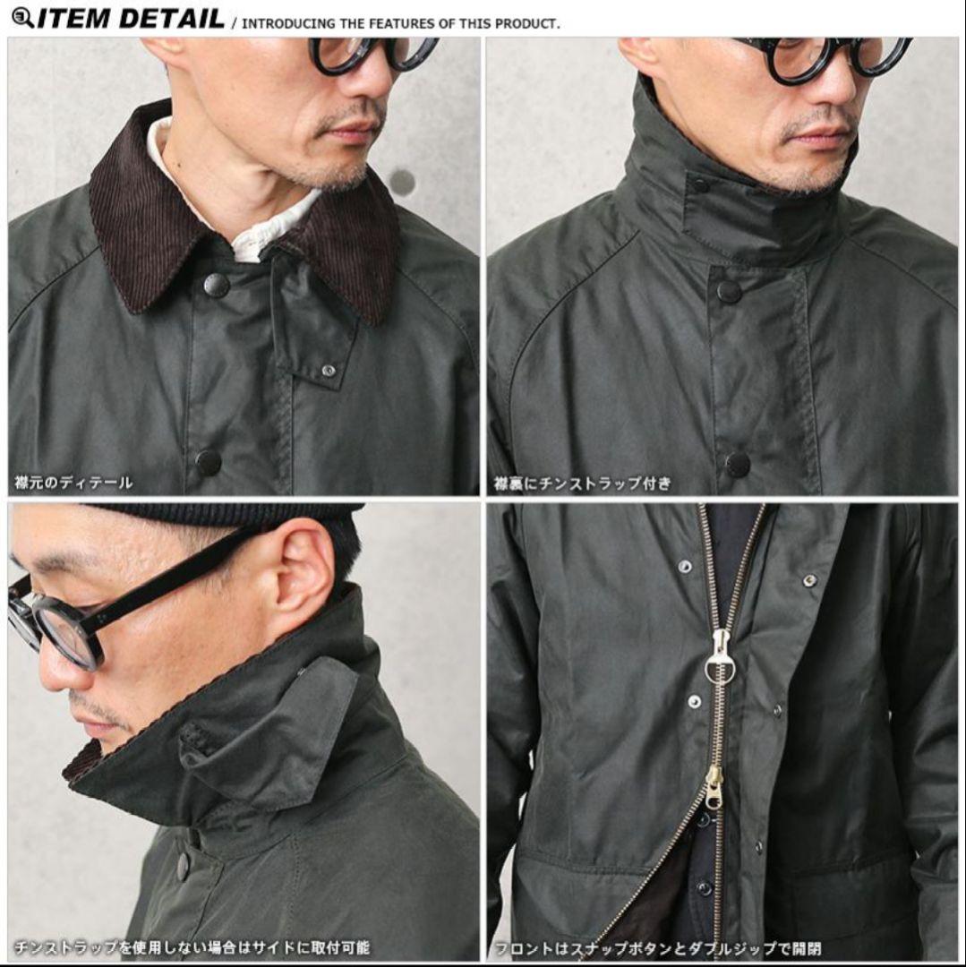9165Barbour MWX1370 ニューバーレー オイルドジャケットロング