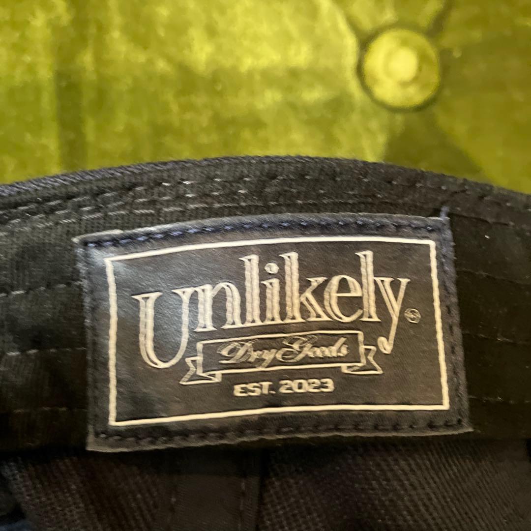 unlikely キャップ　ネイビー