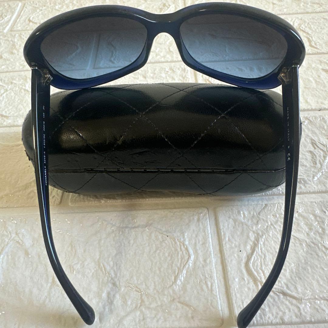 正規品CHANELサングラス　ブラックネイビー