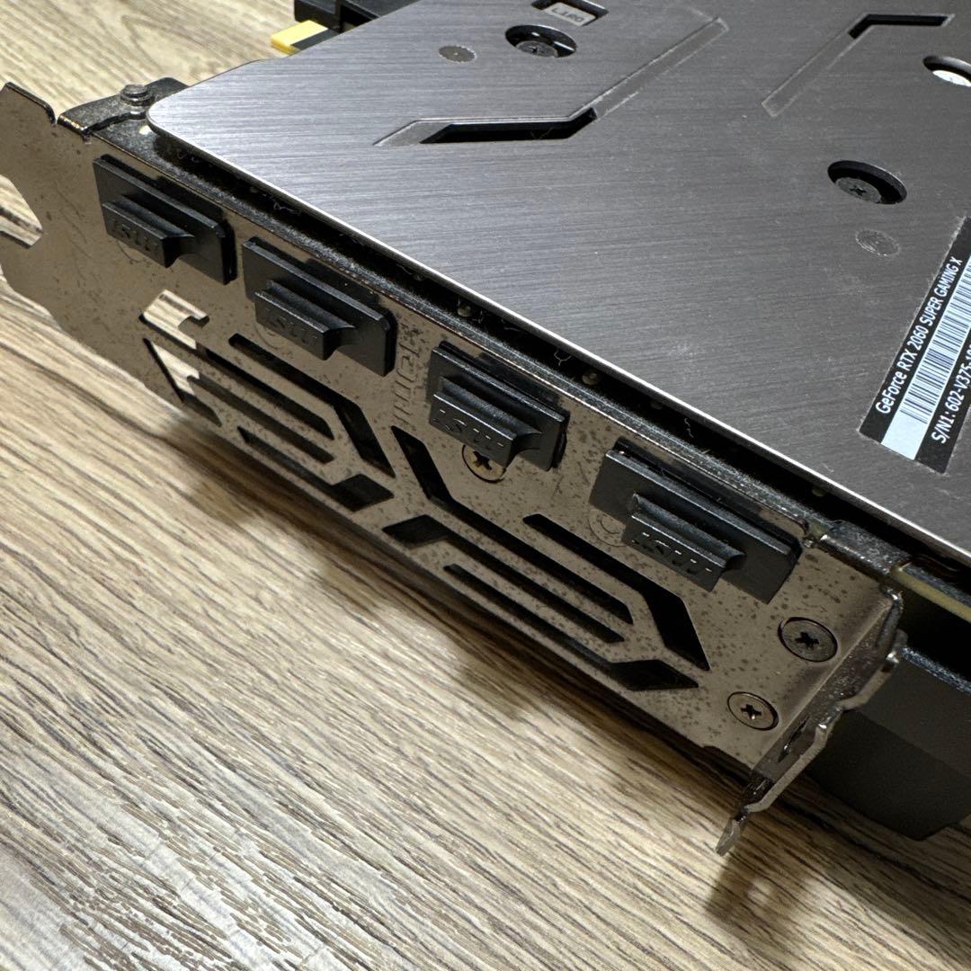 グラフィックボード・グラボ・ビデオカード MSI GeForce RTX 2060 SUPER GAMING X