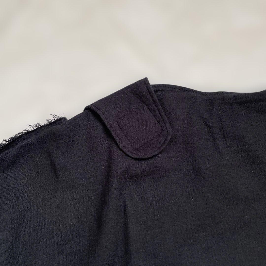 Mountain Research Muslin Tee 黒 長袖