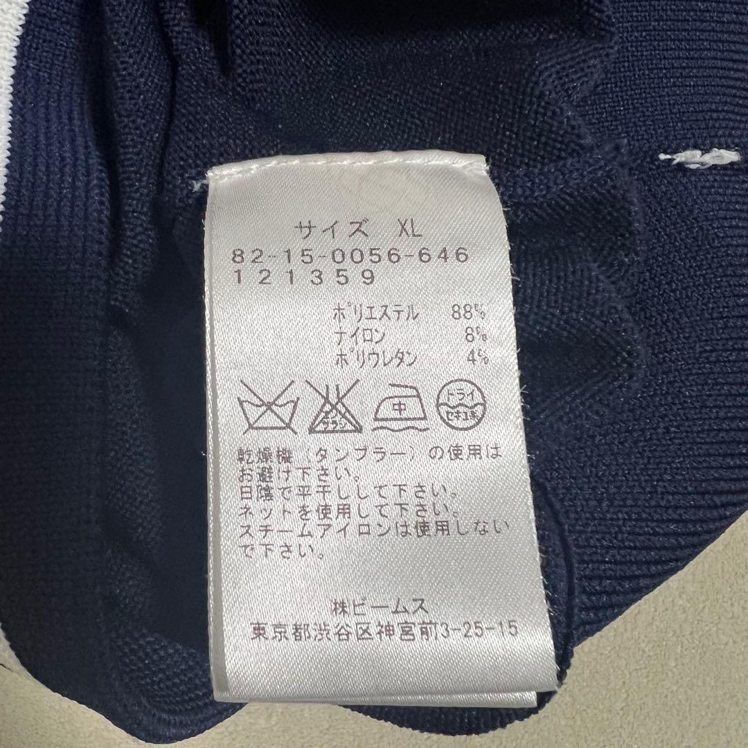 ビームスゴルフ　半袖ドライストレッチサマーニット　XL BEAMS GOLF