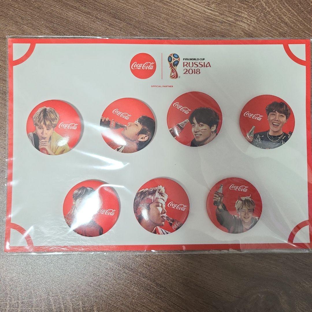 BTS×コカコーラ　缶バッジセット