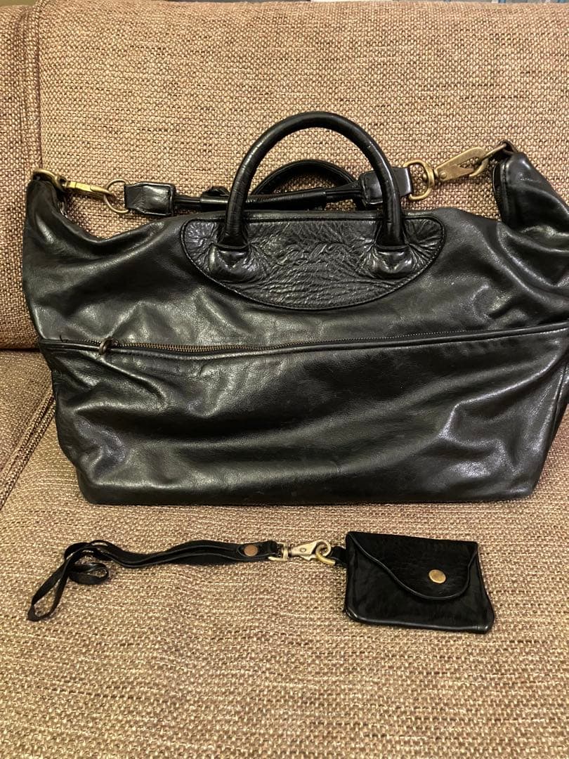 Jas M.B. WINGS TRAVELLER BAGブラック　保存袋付き