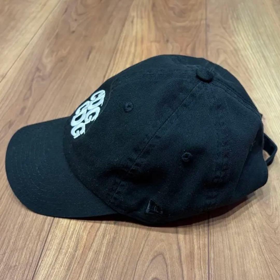 CDG コムデギャルソン NEWERA キャップ ブラック