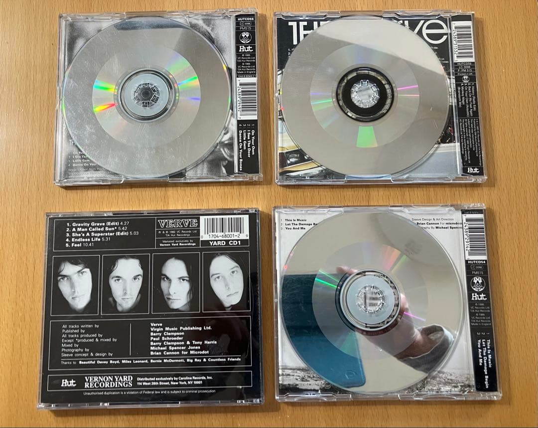 THE VERVE CDシングル　４枚セット②