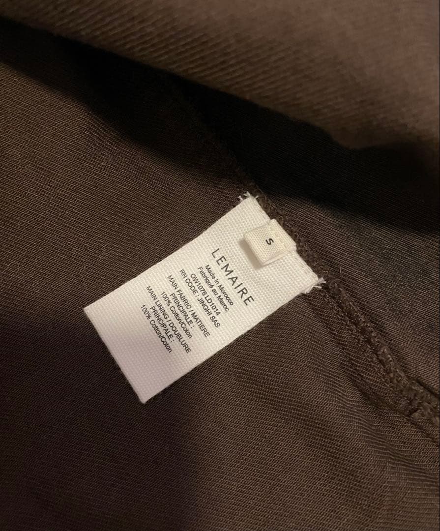 ジャケット・アウター Lemaire BOXY TRUCKER JACKET s size