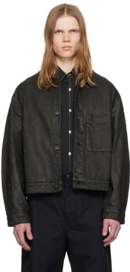 ジャケット・アウター Lemaire BOXY TRUCKER JACKET s size