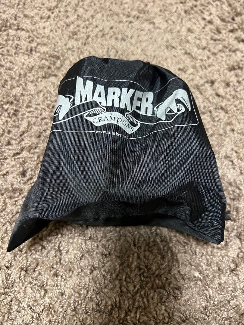 MARKER クランポン ツアービンディングで使用