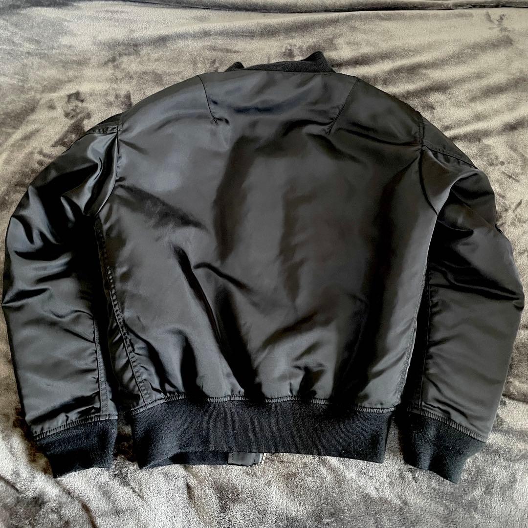 [美品]HOUSTON MA-1フライトジャケット　Lサイズ　メンズ