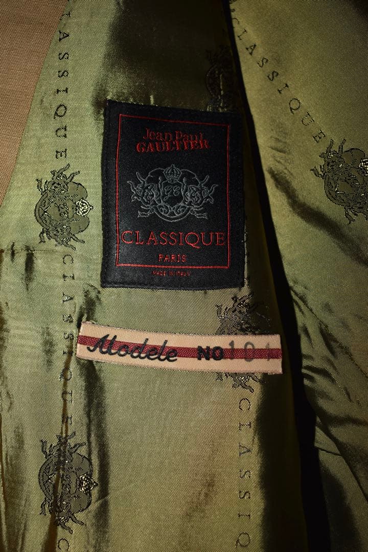 Jean Paul gaultier ジャンポールゴルチエ　テーラードジャケット
