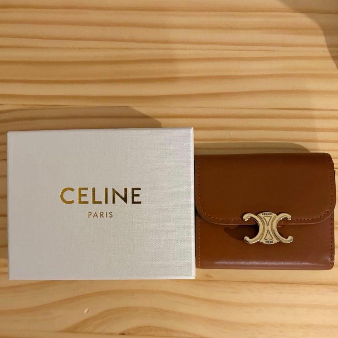 CELINE ブラウン トリオンフ