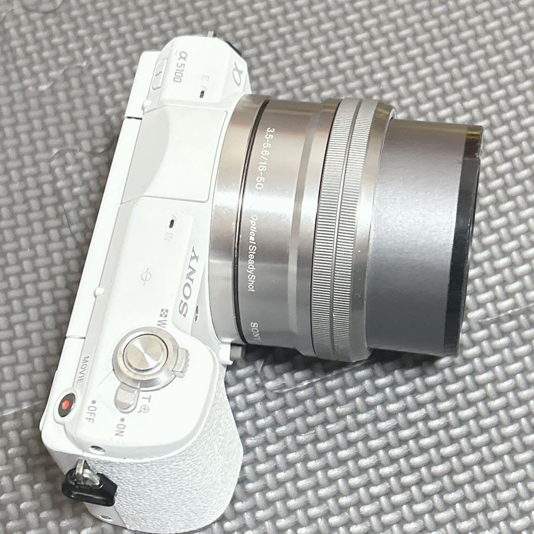 SONY α5100ミラーレス一眼　カメラパワーズームレンズ
