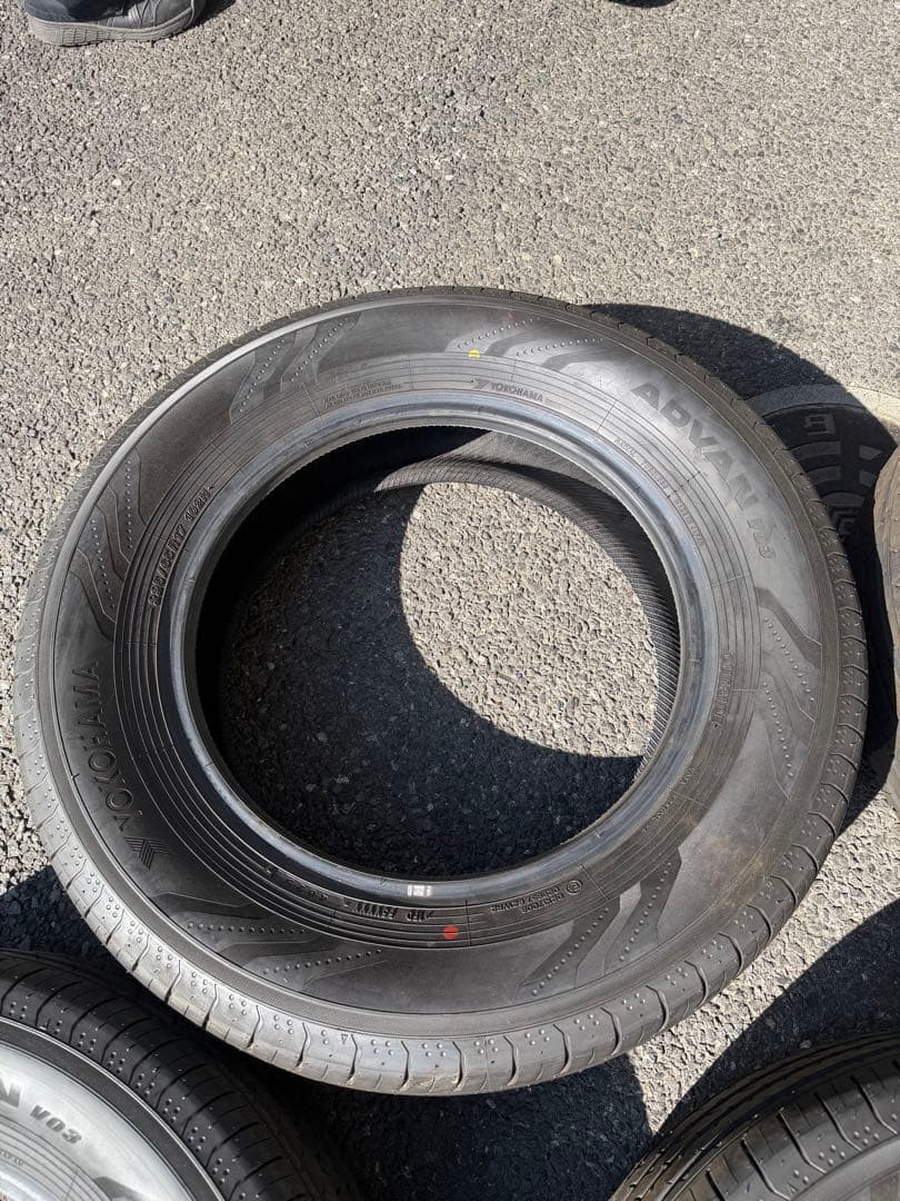 新車外し 40アルファードZ純正タイヤ 225/65R17
