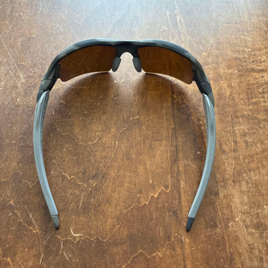 Oakley スポーツサングラス Flak2.0 PRIZM オレンジ×グレー系