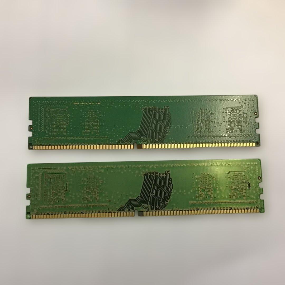 Samsung DDR4 8GB DIMM メモリー　2枚組（計16G)