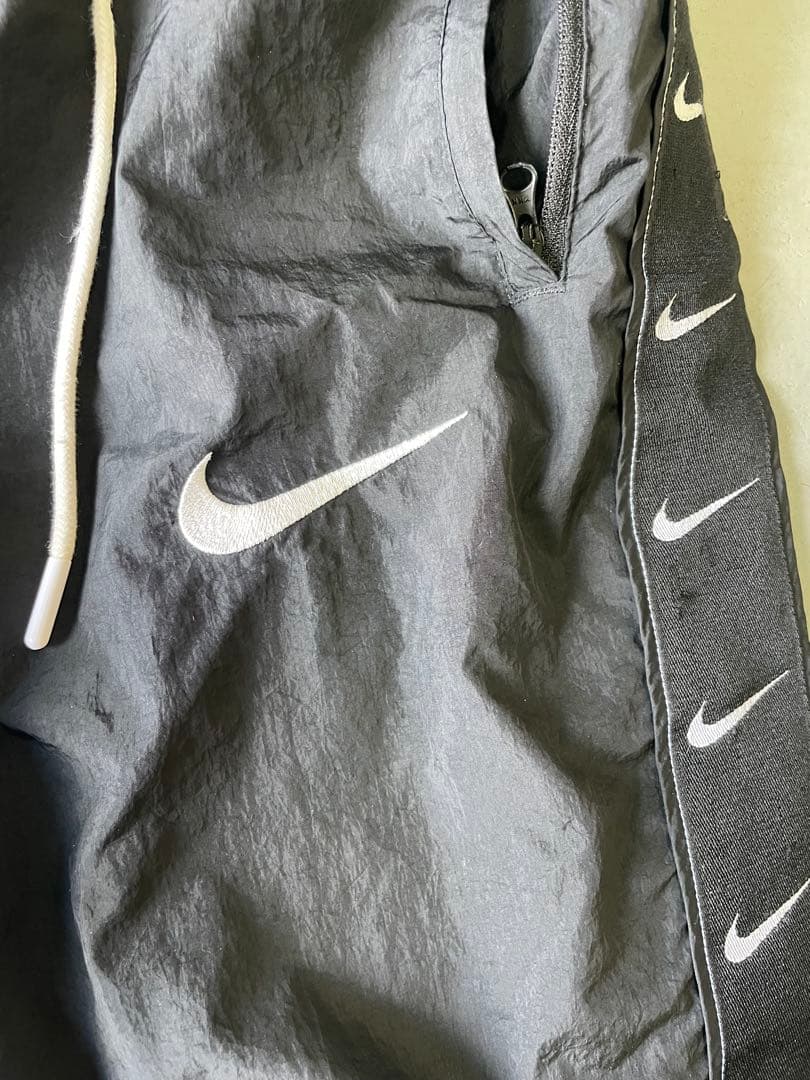 Nike ナイロンパンツ ブラック サイズS
