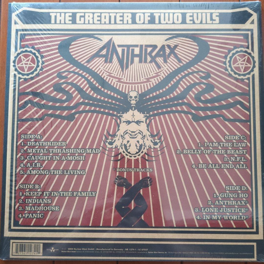 【Re-recorded】Anthrax / The Greater Of Tw