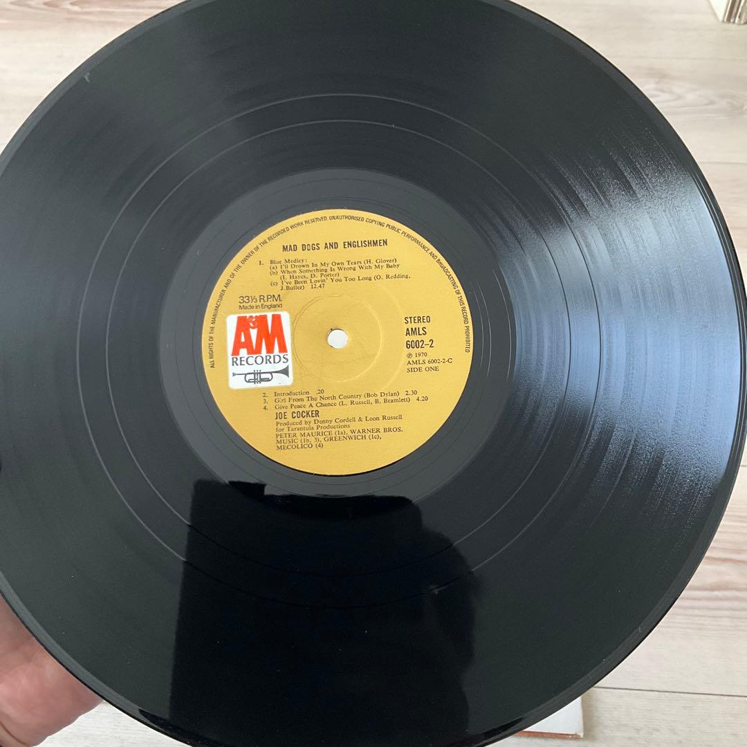 JOE COCKER MAD DOGS & ENGLISHMEN UK盤レコード