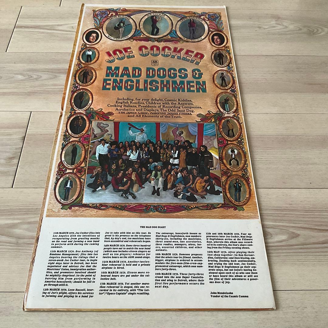 JOE COCKER MAD DOGS & ENGLISHMEN UK盤レコード