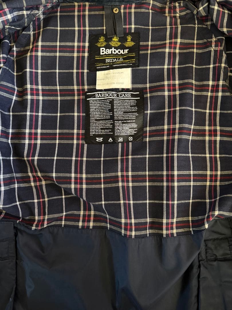 最終値下げ　英国製バブアーBarbour BEDALEビデイルジャケット