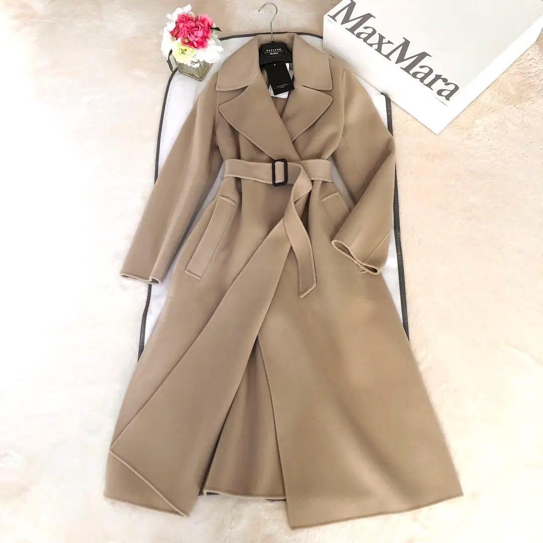 新品タグ付‼️【マックスマーラ】38WEEKENDクチートアマーノ　ミルクティ