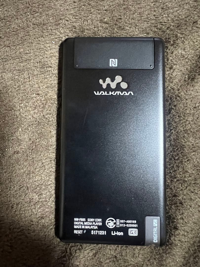 ポータブルプレーヤー SONY WALKMAN NW-F885 16GB