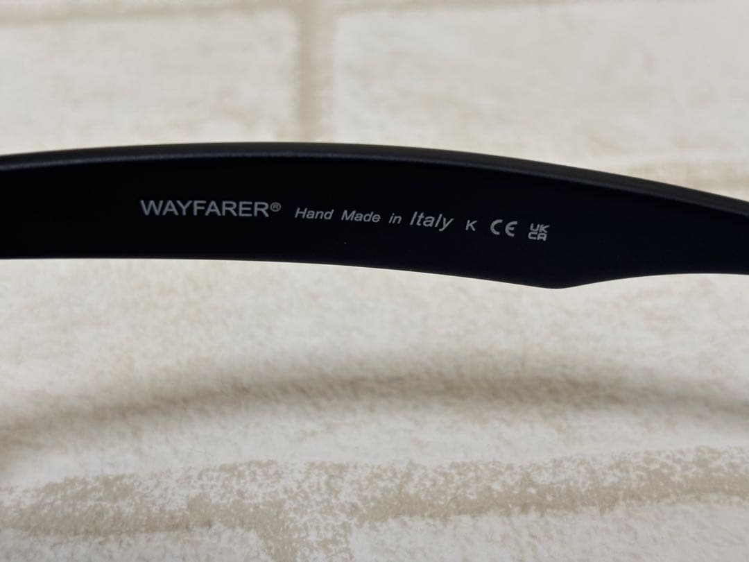 2024SS RayBan木村拓哉様WAYFARER マットブラックライトグレイ