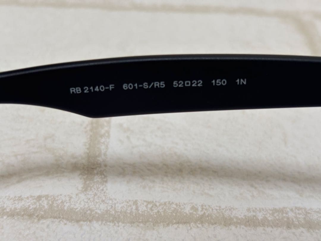 2024SS RayBan木村拓哉様WAYFARER マットブラックライトグレイ