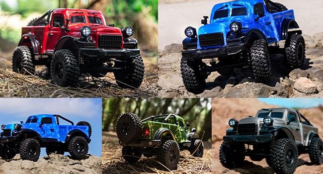 ラジコンカー トラック ラジコン オフロード LEDライト 4WD 三段変速調整