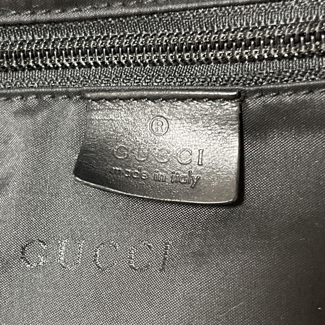 GUCCI グッチ　ビジネスバッグ　黒　ボストンバッグ
