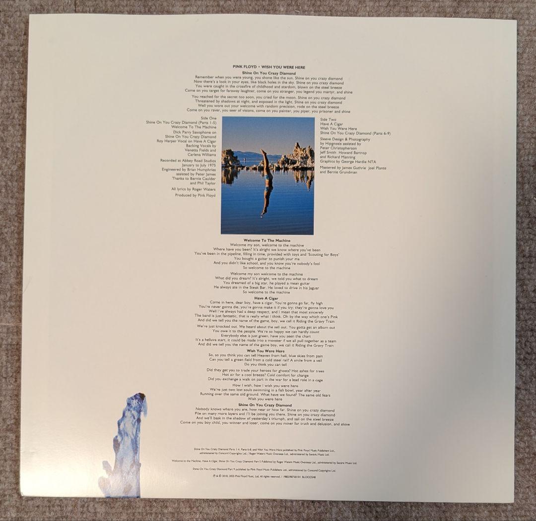 Pink Floyd Wish You Were Here 限定版