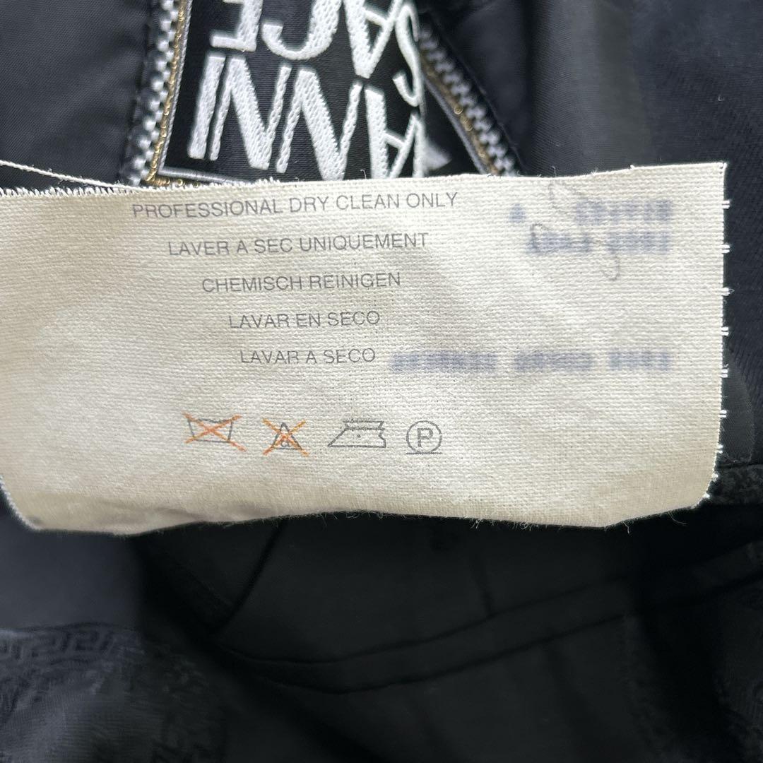 大きいサイズ GIANNI VERSACE /ヴェルサーチ メデューサ　黒　裏地
