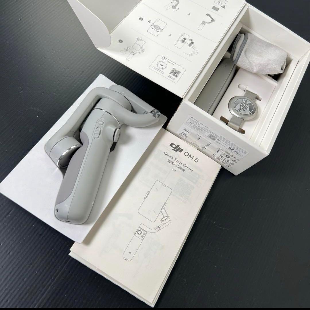DJI OM 5 グレー スマートフォンジンバル