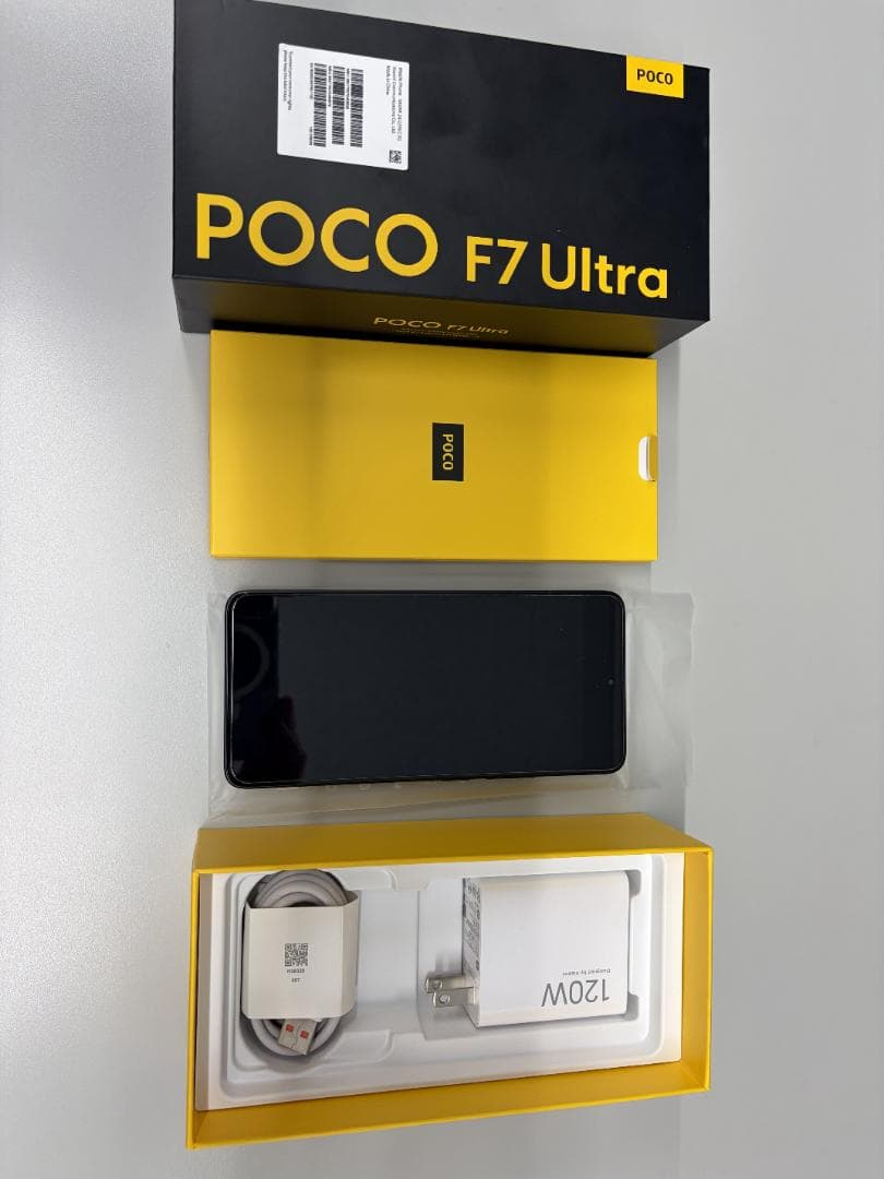 携帯本体　POCOF7ウルトラSIMフリー綺麗です