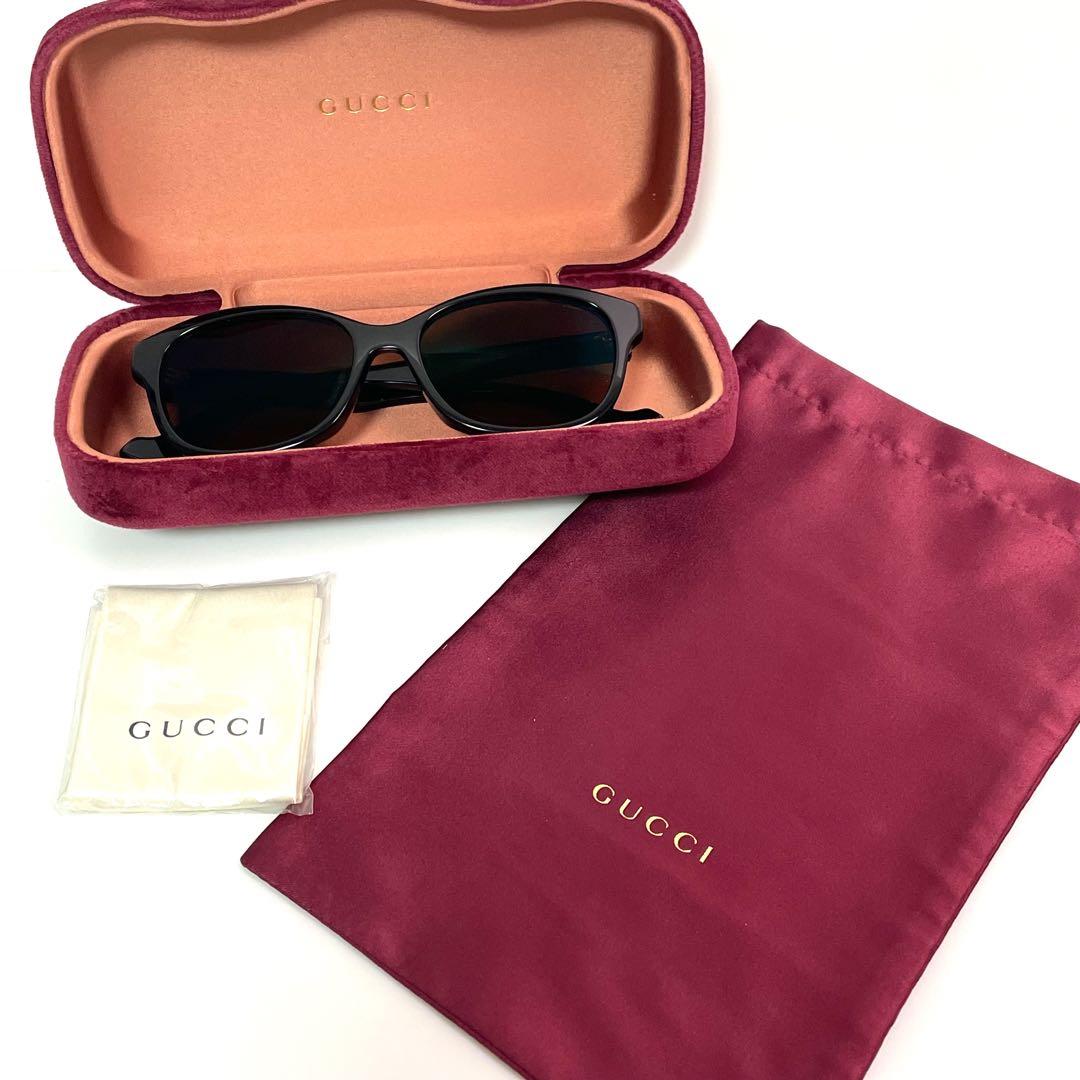 最終価格【極美品】GUCCI グッチ GG マーモント サングラス ブラック