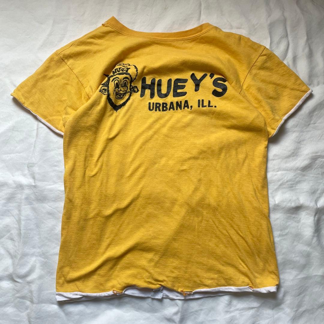 60s ヴィンテージ ダブルフェイス Tシャツ リバーシブル 70s 80s