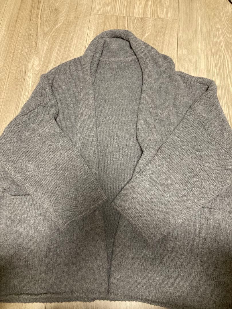 アルパカ混のふんわりカーディガン（ショート丈）　北欧、暮らしの道具店