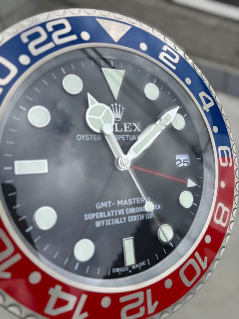 【あーーー様】ロレックス販促品 ROLEX GMT-MASTER II 掛時計