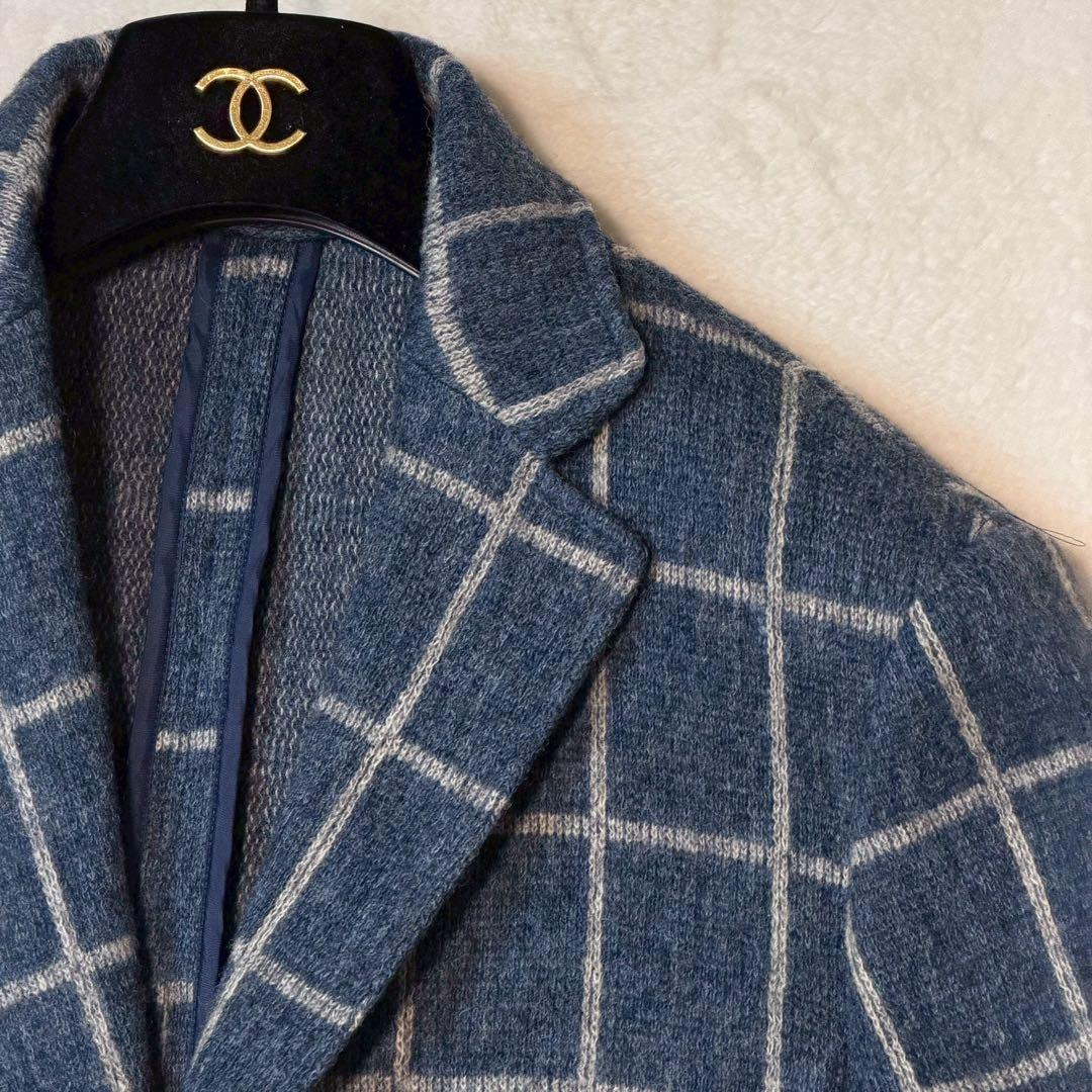 美品 Lサイズ RING JACKET テーラードジャケット チェック 日本製