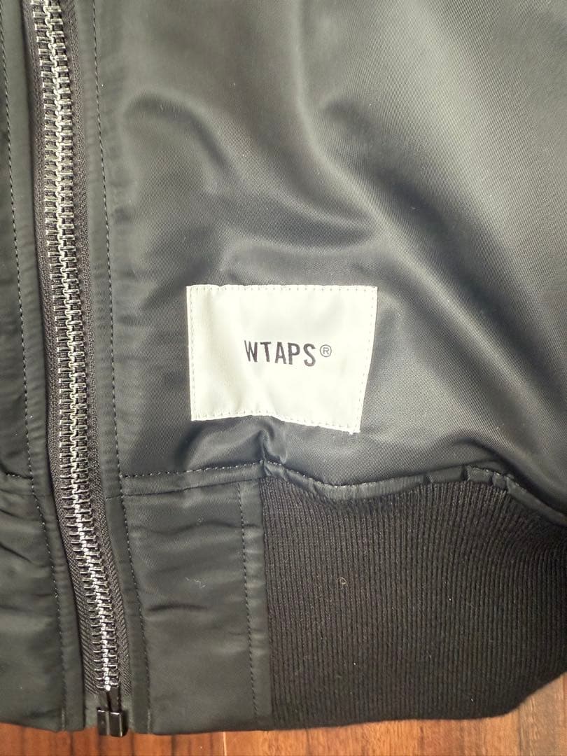 初売 WTAPS × ALPHA MA-1 JKT 黒 size4