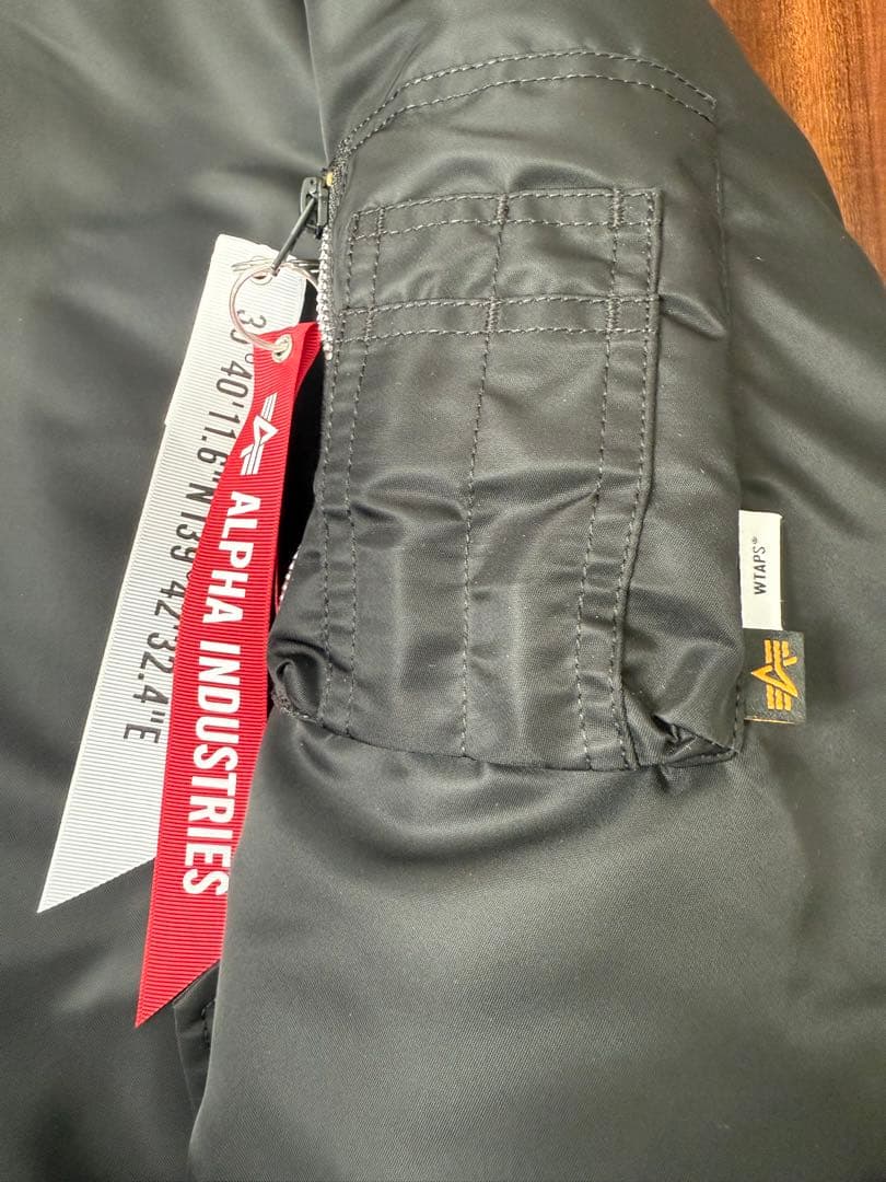 初売 WTAPS × ALPHA MA-1 JKT 黒 size4