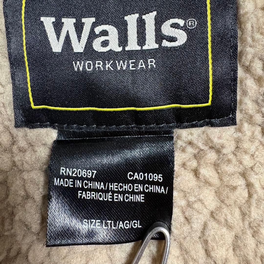 【GAST】90s Wallsダック地アクティブジャケット グレー肉厚フェ