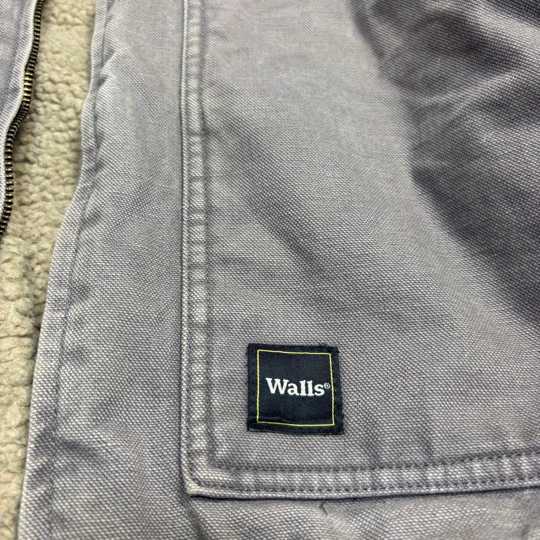 【GAST】90s Wallsダック地アクティブジャケット グレー肉厚フェ