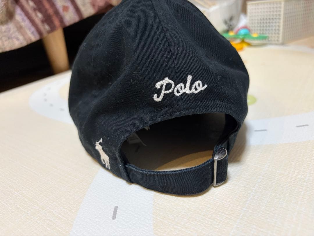 ポロラルフローレン　Polo Ralph Lauren ブラック キャップ