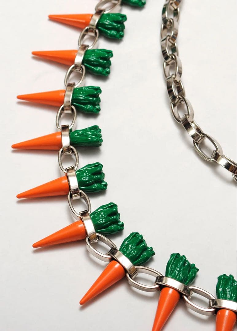 新品　ダブレット　doublet Carrot Studs Necklace