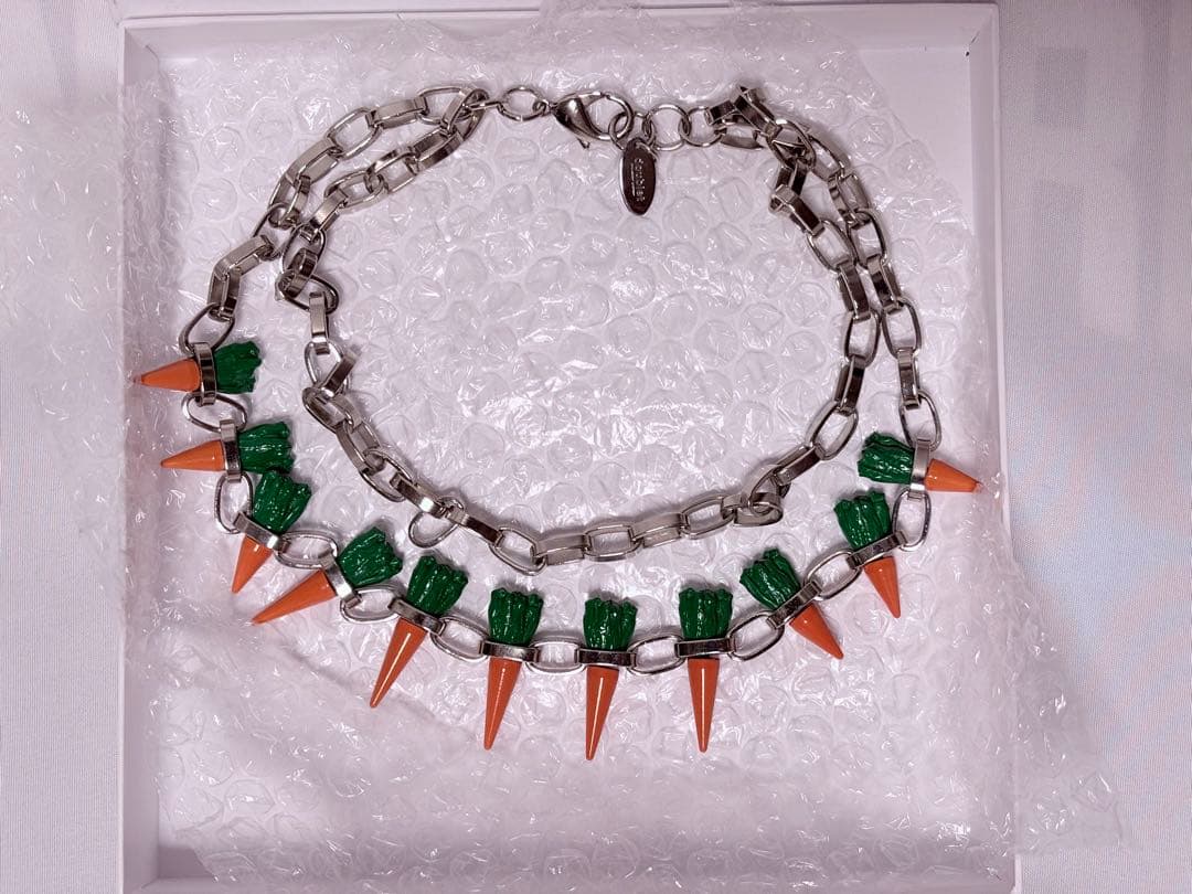新品　ダブレット　doublet Carrot Studs Necklace